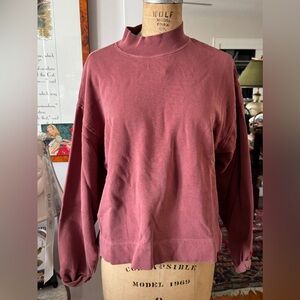 Old Navy Women's Mauve Turtleneck Sweater